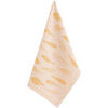 Torchons Lasa Home Torchon jaune imprim&eacute; poisson 50 x 70 cm Jaune 50x70 cm. . Maison & D&eacute;co> Torchons.