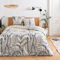 Parures de lit Future Home Parure de lit 2 personnes en coton 57 fils imprim&eacute; blanc Blanc 240x220 cm,260x240 cm. . Maison > Parures de lit. Grenoble
