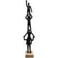 Statuettes et figurines Signes Grimalt Noirs Empil&eacute;s Marron Unique. . Maison & D&eacute;co > Statuettes et figurines.