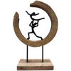 Statuettes et figurines Signes Grimalt Figure Woman Man Circle Marron Unique. . Maison & D&eacute;co > Statuettes et figurines.