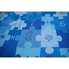 Tapis Rugsx Tapis enfant PUZZLES bleu 100x200 cm Bleu 100x200 cm. . Maison & D&eacute;co > Tapis.