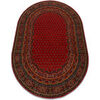 Tapis Rugsx Tapis en laine POLONIA ovale BARON bourgogne 200x300 cm Rouge 200x300 cm. . Maison & D&eacute;co > Tapis.