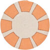 Tableaux, toiles Signes Grimalt D&eacute;coration D&eacute;coration Orange Diam 30 cm. . Maison > Tableaux, toiles.