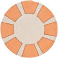 Tableaux, toiles Signes Grimalt D&eacute;coration D&eacute;coration Orange Diam 30 cm. . Maison > Tableaux, toiles. Grenoble