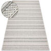 Tapis Rugsx Tapis JERSEY 19233 gris - Lignes, structurelles, 60x100 cm Gris 60x100 cm. . Maison & D&eacute;co > Tapis.