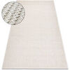 Tapis Rugsx Tapis JERSEY 19236 cr&egrave;me - Losangos, structurelle 140x190 cm Beige 140x190 cm. . Maison & D&eacute;co > Tapis.