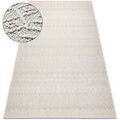 Tapis Rugsx Tapis JERSEY 19243 cr&egrave;me - Chevron, structurelles 240x330 cm Beige 240x330 cm. . Maison & D&eacute;co > Tapis.