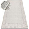 Tapis Rugsx Tapis JERSEY 19261 gris - Cadre, structurelles, 240x330 cm Gris 240x330 cm. . Maison & D&eacute;co > Tapis.