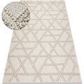 D&eacute;coration sur Grenoble : Tapis Rugsx Tapis JERSEY 19241 beige - Losangos, g&eacute;om&eacute;trique 160x220 cm Beige 160x220 cm. . Maison & D&eacute;co > Tapis.