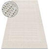 Tapis Rugsx Tapis JERSEY 19241 cr&egrave;me - Losangos, g&eacute;om&eacute;triqu 80x150 cm Beige 80x150 cm. . Maison & D&eacute;co > Tapis.