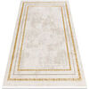 Tapis Rugsx Tapis moderne DUKE 51523 cr&egrave;me / or 80x150 cm Beige 80x150 cm. . Maison & D&eacute;co > Tapis.