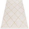Tapis Rugsx Tapis moderne DUKE 51245 cr&egrave;me / or 120x170 cm Beige 120x170 cm. . Maison & D&eacute;co > Tapis.