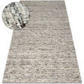 D&eacute;coration sur Grenoble : Tapis Rugsx Tapis NEPAL 2100 naturel grigio - laine, 140x190 cm Gris 140x190 cm. . Maison & D&eacute;co > Tapis.