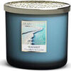 Bougies, diffuseurs Heart And Home Bougie ellipse 2 m&egrave;ches sels marins Bleu Unique. . Maison & D&eacute;co > Bougies, diffuseurs.