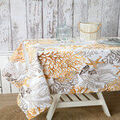 Serviettes de table Nappes, Sets de table Stof Nappe enduite Guiberon Moutarde 150 x 200 cm Grenoble