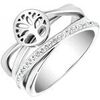 Bijoux Sc Crystal B2670-ARGENT-T7-54 Argent&eacute;