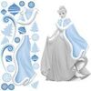 Stickers Jemini Grands stickers muraux hiver pour sticker Cendrillon