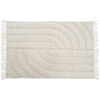 Tapis Future Home Tapis d&eacute;co &agrave; franges en coton tuft&eacute; Beige 100x150 cm. . Maison & D&eacute;co > Tapis.