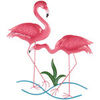 Statuettes et figurines Signes Grimalt D&eacute;coration Murale Flamants Roses Rose Unique. . Maison & D&eacute;co > Statuettes et figurines.