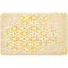Tapis Rugsx Tapis de salle de bain STROFI fleurs 50x80 cm Jaune 50x80 cm. . Maison & D&eacute;co > Tapis.