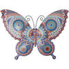 Tableaux, toiles Signes Grimalt D&eacute;coration murale papillon orange et bleu en m&eacute;tal 30 cm Multicolore Unique. . Maison > Tableaux, toiles.
