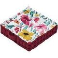 Linge de maison sur Grenoble : Coussins Stof Coussin de sol en coton Aquarelle 44 cm Rose 45x45 cm. . Maison & D&eacute;co > Coussins.