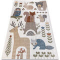 D&eacute;coration sur Grenoble : Tapis Rugsx Tapis BONO 8425 Animaux de la for&ecirc;t 240x330 cm Beige 240x330 cm. . Maison & D&eacute;co > Tapis.