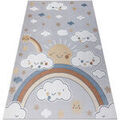 Tapis Rugsx Tapis BONO 8437 Des nuages, ciel, gris 140x190 cm Gris 140x190 cm. . Maison & D&eacute;co > Tapis. Grenoble