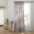 Linge de maison sur Grenoble : Rideaux, stores Future Home Rideau uni en gaze de coton pattes cach&eacute;es &agrave; l'unit&eacute; 140x300cm Gris 140x300 cm. . Maison & D&eacute;co > Rideaux, stores.