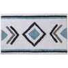 Tapis Guy Levasseur Tapis d&eacute;co ethnique en coton Blanc 50x80 cm. . Maison & D&eacute;co > Tapis.