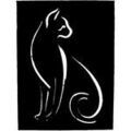 D&eacute;coration sur Grenoble : Tableaux, toiles Faye Panneau &agrave; suspendre Chat 65 x 49 cm Noir Unique. . Maison > Tableaux, toiles.