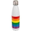 Bouteilles Out Of The Blue Bouteille isotherme en inox arc en ciel pride 500 ml Blanc Unique. . Maison & D&eacute;co > Bouteilles.