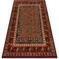 D&eacute;coration sur Grenoble : Tapis Rugsx Tapis en laine KASHQAI 4301 300 oriental, 80x160 cm Rouge 80x160 cm. . Maison & D&eacute;co > Tapis.