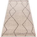 Tapis Rugsx Tapis Laine ANGEL 1190 / 52022 Boho 120x170 cm Beige 120x170 cm. . Maison & D&eacute;co > Tapis. Grenoble