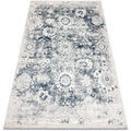 D&eacute;coration sur Grenoble : Tapis Rugsx Tapis moderne DISTIN 0822A bleu marine / 80x150 cm Bleu 80x150 cm. . Maison & D&eacute;co > Tapis.