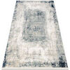 Tapis Rugsx Tapis moderne DISTIN 0845A blanc / bleu 120x170 cm Bleu 120x170 cm. . Maison & D&eacute;co > Tapis.