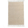 D&eacute;coration sur Grenoble : Tapis Future Home Tapis d&eacute;co &agrave; franges en jute et coton Beige 140x200 cm,60x120 cm. . Maison & D&eacute;co > Tapis.