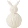 Lampes &agrave; poser Jolipa Lampe LED renne en porcelaine 23 cm Blanc Unique. . Maison & D&eacute;co > Lampes &agrave; poser.