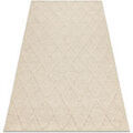 D&eacute;coration sur Grenoble : Tapis Rugsx Tapis en laine TAHAR 99001B cr&egrave;me - 160x240 cm Beige 160x240 cm. . Maison & D&eacute;co > Tapis.