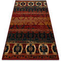 D&eacute;coration sur Grenoble : Tapis Rugsx Tapis en laine OMEGA TAPAS ethnique rubis 200x300 cm Bordeaux 200x300 cm. . Maison & D&eacute;co > Tapis.