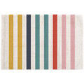 D&eacute;coration sur Grenoble : Tapis Guy Levasseur Tapis enfant doux &agrave; rayures Blanc 50x80 cm. . Maison & D&eacute;co > Tapis.