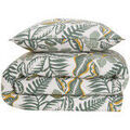 Linge de maison sur Grenoble : Parures de lit Future Home Parure de lit 2 personnes imprim&eacute; v&eacute;g&eacute;tal r&eacute;versible Vert 240x220 cm,260x240 cm. . Maison > Parures de lit.
