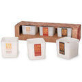 Bougies, diffuseurs Heart And Home Set de 3 bougies bambou Blanc Unique. . Maison & D&eacute;co > Bougies, diffuseurs.