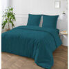 Parures de lit Future Home Parure de lit unie en coton finition bourdon