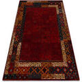 D&eacute;coration sur Grenoble : Tapis Rugsx Tapis en laine OMEGA LUMENA ethnique Cadre 200x300 cm Bordeaux 200x300 cm. . Maison & D&eacute;co > Tapis.