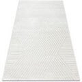 Tapis Rugsx Tapis BALANCE 1503 cr&egrave;me - G&eacute;om&eacute;trique, structu 80x150 cm Beige 80x150 cm. . Maison & D&eacute;co > Tapis.