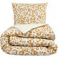 Linge de maison sur Grenoble : Parures de lit Future Home Parure de lit 2 personnes imprim&eacute; l&eacute;opard r&eacute;versible Beige 240x220 cm,260x240 cm. . Maison > Parures de lit.