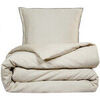 Parures de lit Future Home Parure de lit 2 personnes en satin de coton unie