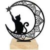 Statuettes et figurines Signes Grimalt Figurine Chat S/Lune S Noir Unique. . Maison & D&eacute;co > Statuettes et figurines.