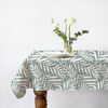 Serviettes de table Nappes, Sets de table Future Home Nappe carr&eacute;e anti-taches d&eacute;perlante feuillage Vert 140x140 cm. . Maison > Serviettes de table Nappes, Sets de table.